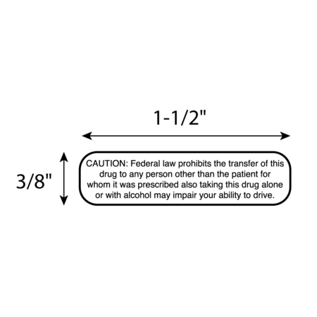 Nevs Caution: Federal Law Prohibits 3/8" x 1-1/2" PAUX-16